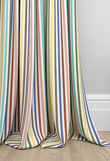 The British Stripe Co. Catherine, Bristol No.1 - Made to Measure Curtains
